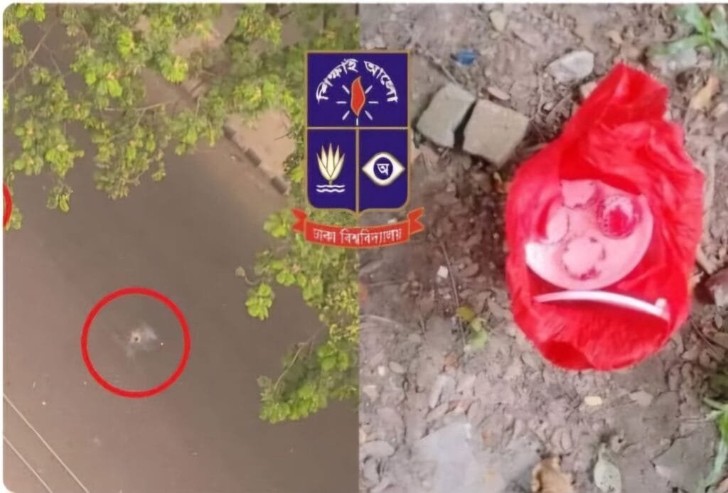 ঢাবিতে ছাত্রলীগের ঝটিকা মিছিল ও ককটেল বিস্ফোরণ