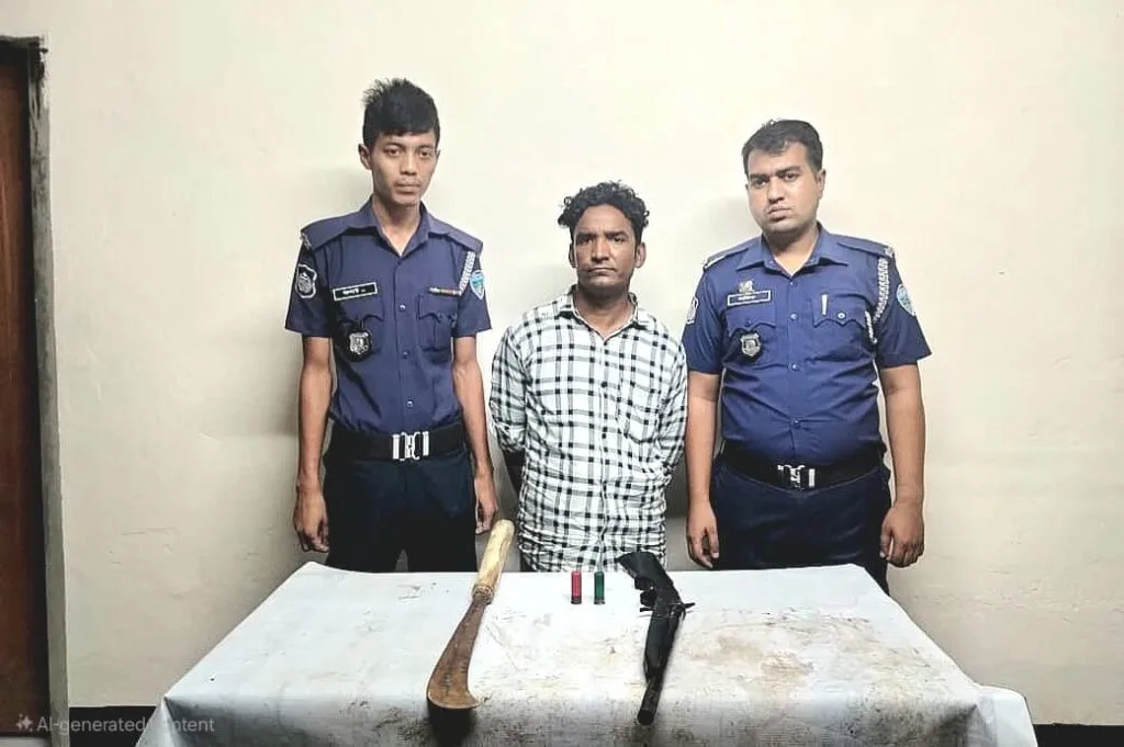 লোহাগাড়ায় যৌথ অভিযানে দুর্ধর্ষ ডাকাত আটক, অস্ত্র ও গুলি উদ্ধার