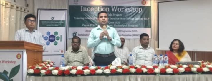 শাহজাদপুরে স্মার্ট ডেইরি প্রকল্পের কর্মশালা অনুষ্ঠিত