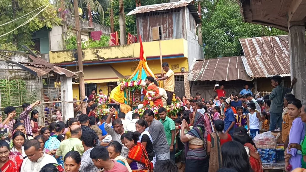 পানছড়িতে রথযাত্রা মহাউৎসব উদযাপিত