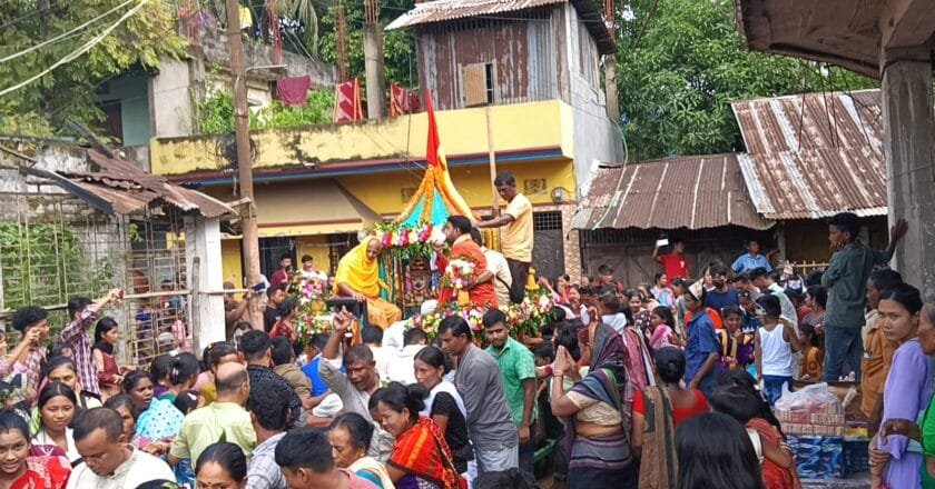 পানছড়িতে রথযাত্রা মহাউৎসব উদযাপিত