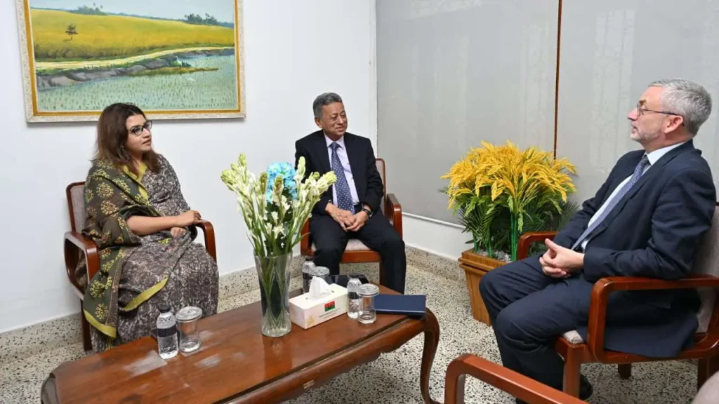 বিএনপির সঙ্গে ইইউ রাষ্ট্রদূত মিলারের বৈঠক