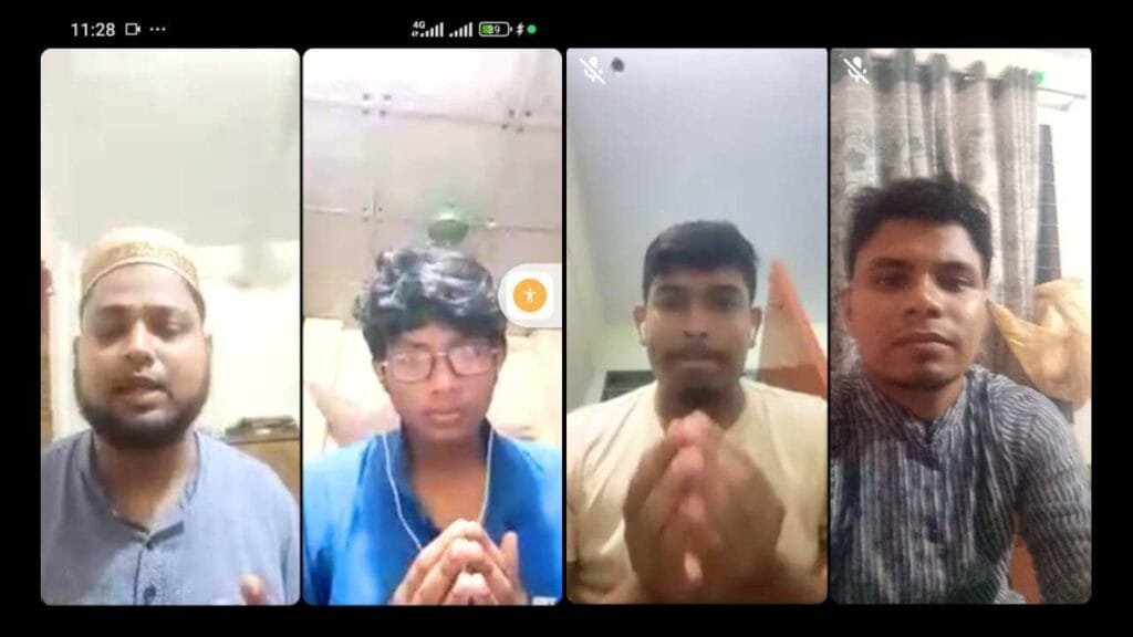 মাইলস্টোনে দুর্ঘটনায় হতাহতের জন্য মুকুন্দগাঁতী উত্তরপাড়া মানবকল্যাণ সংস্থার দোয়া