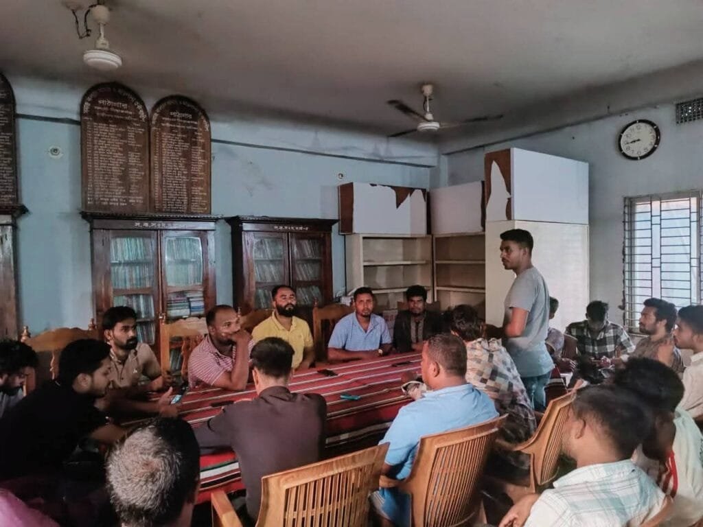 জেলা বিএনপির জনসভা সফল করতে সলঙ্গায় ছাত্রদলের মতবিনিময় সভা