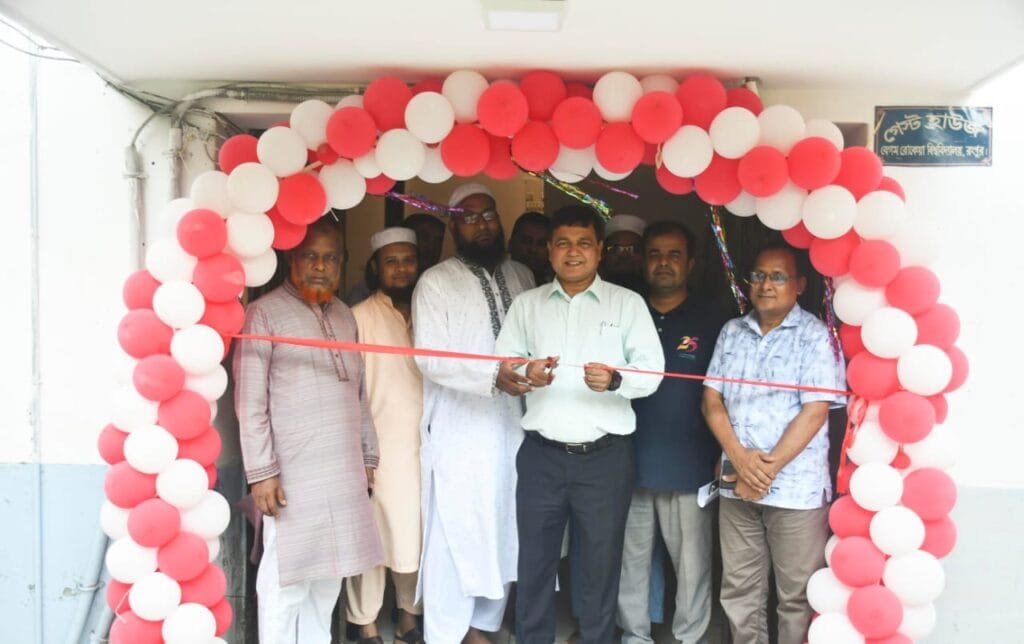বেরোবিতে নতুন গেস্টহাউজ উদ্বোধন