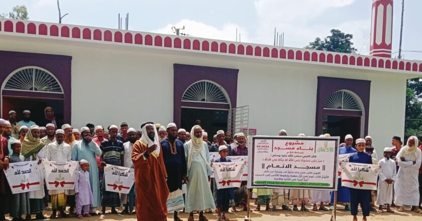 চকনিহাল জামতলা বায়তুল ফালাহ্ নবনির্মিত মসজিদের শুভ উদ্বোধন