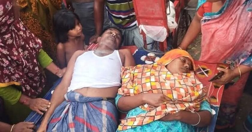 গাংনীতে বিদ্যুতায়িত হয়ে স্বামী-স্ত্রীর মৃত্যু