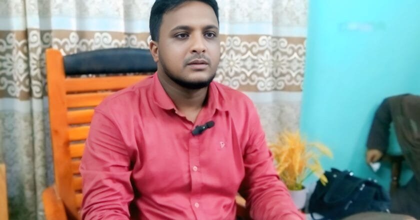 বামনায় ইউপি চেয়ারম্যান-সদস্যদের বিরুদ্ধে দুর্নীতির সংবাদ প্রকাশের প্রতিবাদে সংবাদ সম্মেলন