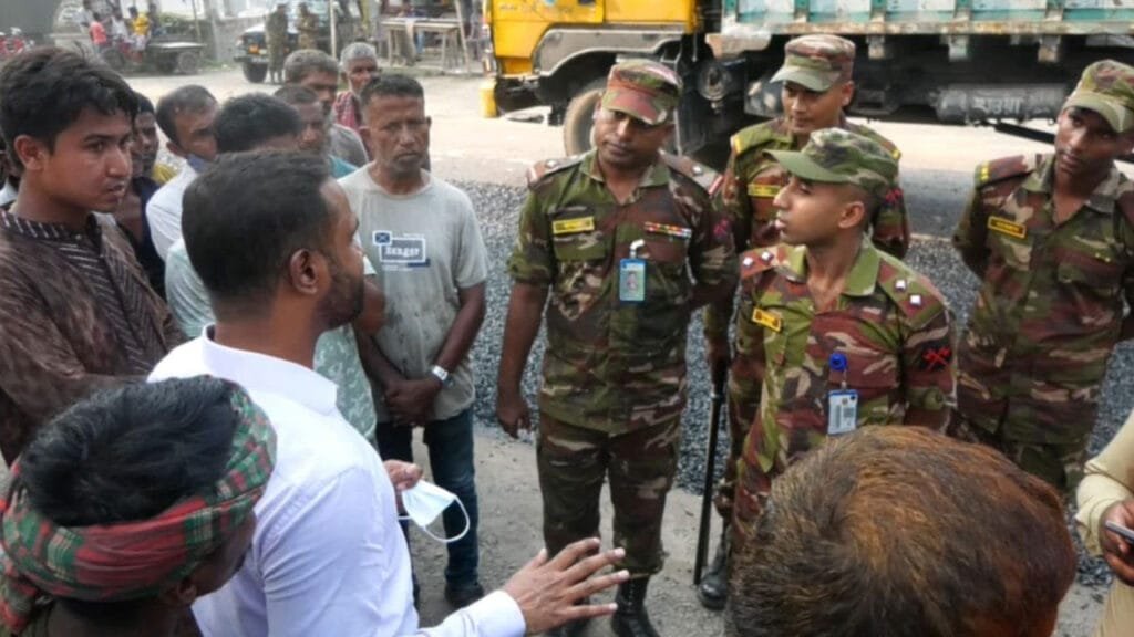 রংপুর-সৈয়দপুর মহাসড়ক সংস্কারে অনিয়ম; ১৭ কি.মি. রাস্তার প্রতি স্কয়ার মিটারে ৫ কেজি করে পাথর কম