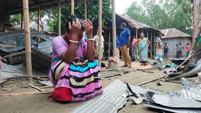 রংপুরে হিন্দু পাড়ায় হামলার ঘটনায় পুলিশ ও প্রশাসনের বক্তব্য