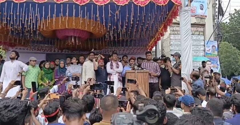 এনসিপির পদযাত্রার টিম এখন বগুড়ায়; শহীদ পরিবারের সঙ্গে সাক্ষাৎ