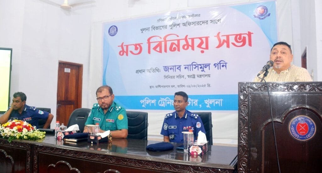 মানুষের কল্যাণে নিয়োজিত থাকাই আমাদের দায়িত্ব: নাসিমুল গনি