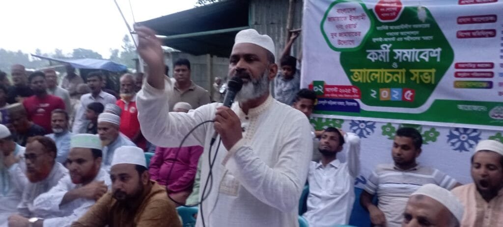 জামায়াত অন্যকে ক্ষমতায় বসানোর জন্য সিঁড়ি হয়ে দাঁড়াবে না: অধ্যাপক জাহিদ