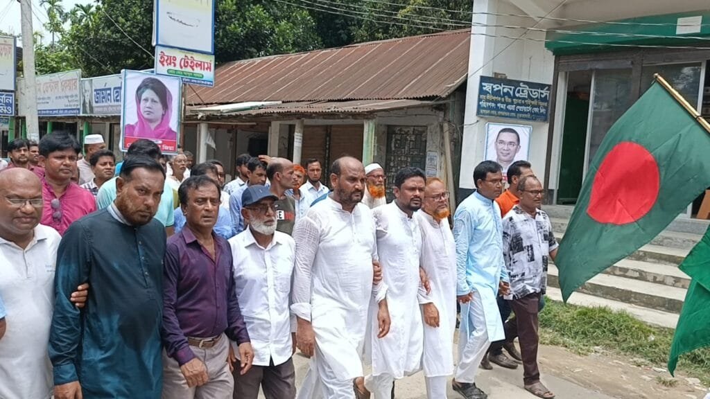 ভূরুঙ্গামারীতে ছাত্র- জনতার গণঅভ্যুত্থানের বর্ষপূর্তিতে বিএনপির বিজয় শোভাযাত্রা ও গণ সমাবেশ অনুষ্ঠিত