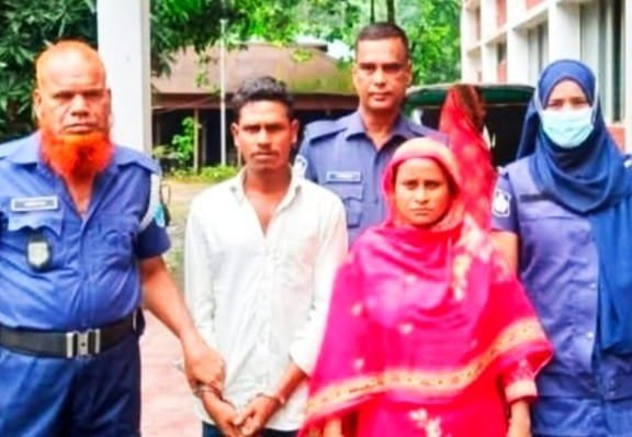 মানিকগঞ্জের দৌলতপুরে মাদক ব্যাবসায়ী দম্পতি আটক