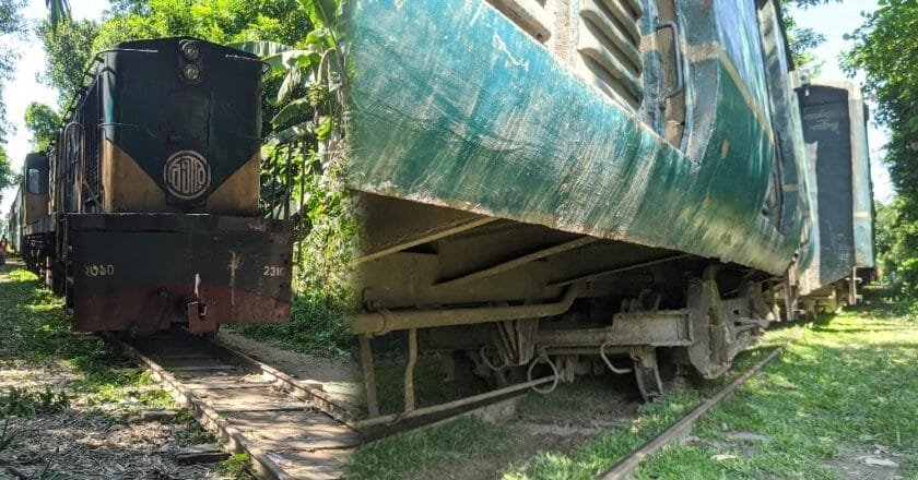 রমনা লোকাল ট্রেন উদ্ধারে আসা রিলিফ ট্রেনও লাইনচ্যুত
