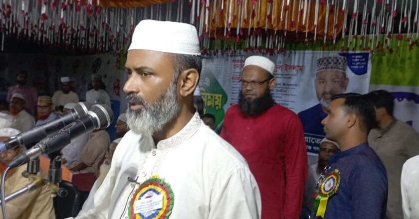 বালুমহল বাসস্ট্যান্ড টেম্পুস্ট্যান্ড দখলকারীদের জনগণ আর ভোট দেবে না : অধ্যাপক জাহিদুল ইসলাম