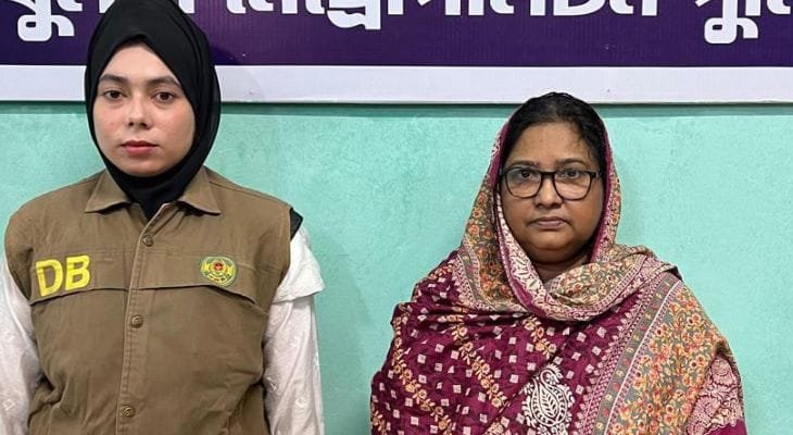 খালিশপুরে মহিলা আওয়ামী লীগ নেত্রী গ্রেপ্তার