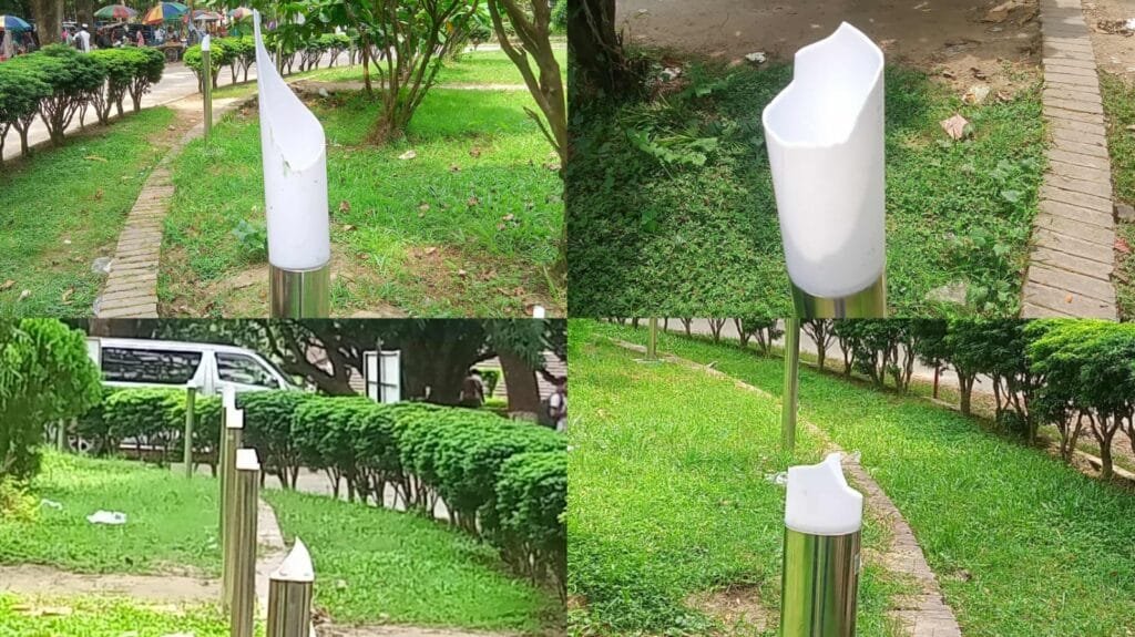 ইবিতে ৯৫টি বোলার্ড লাইট ভাঙচুর, ৪২ হাজার টাকা ক্ষতি