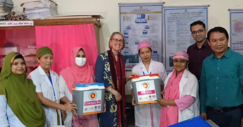 ঢাকাস্থ ব্রিটিশ হাইকমিশনারের পানছড়ি উপজেলা স্বাস্থ্য কমপ্লেক্সে পরিদর্শন