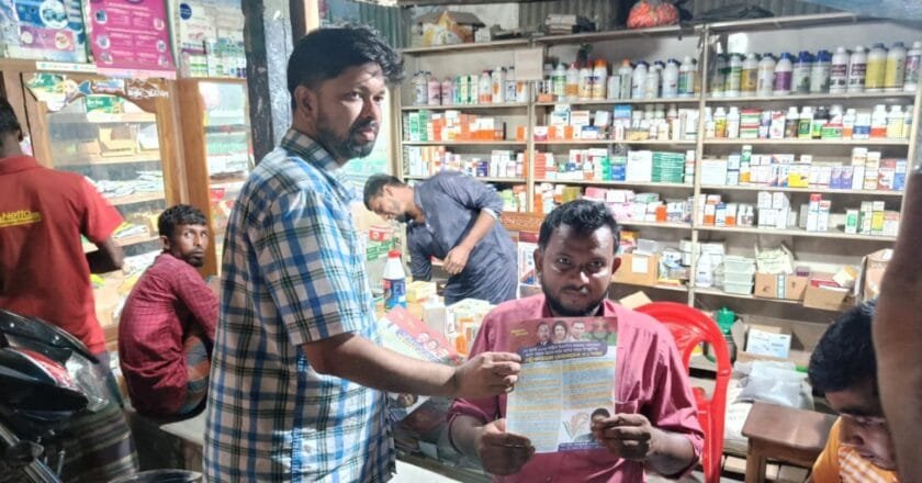 কুড়িগ্রামে বিএনপি নেতা ডা. মারুফের নির্বাচনী তৎপরতা