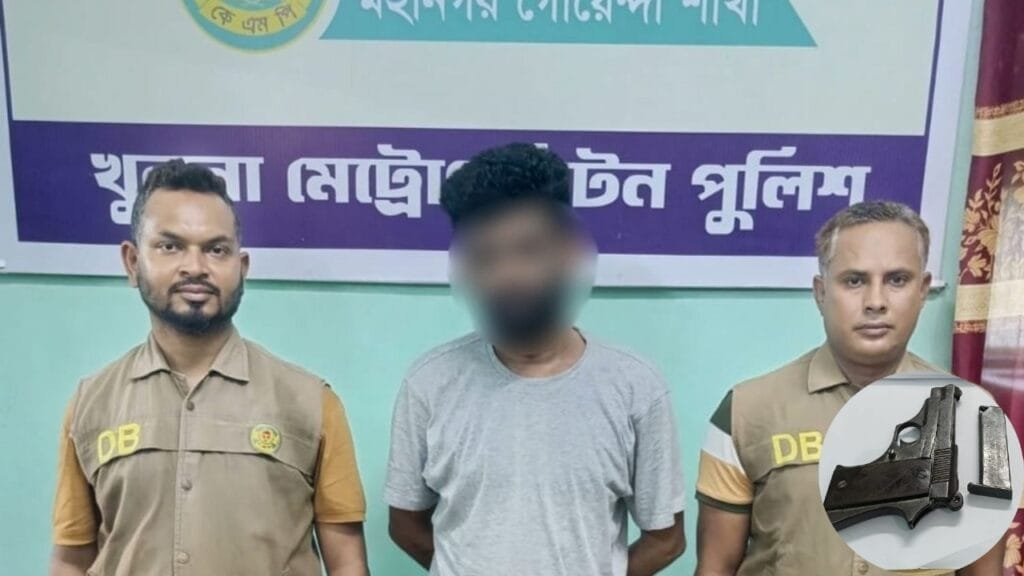 নগরীতে অস্ত্র-গোলাবারুদসহ কুখ্যাত সন্ত্রাসী গ্রেপ্তার