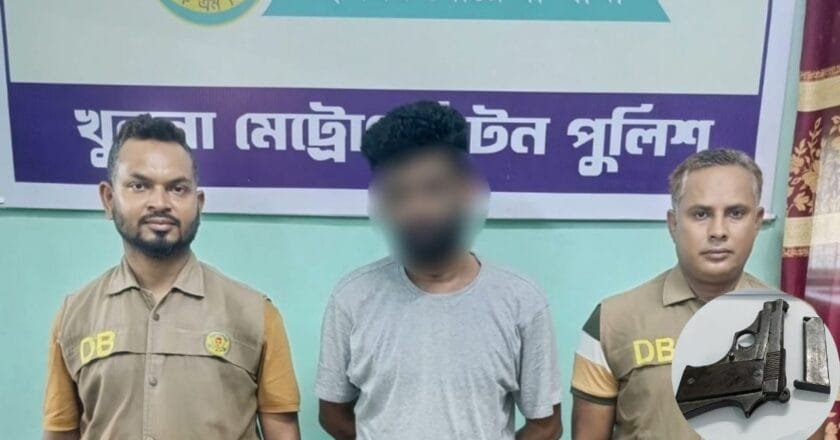 নগরীতে অস্ত্র-গোলাবারুদসহ কুখ্যাত সন্ত্রাসী গ্রেপ্তার