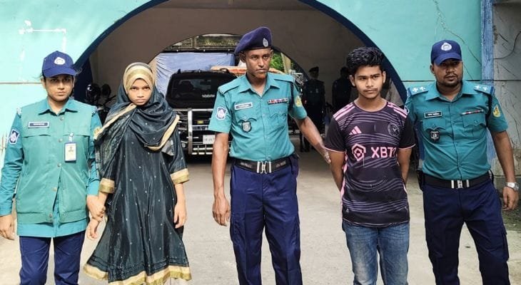 বাবাকে হত্যার দায় স্বীকার করলো খুলনার কিশোর দম্পতি
