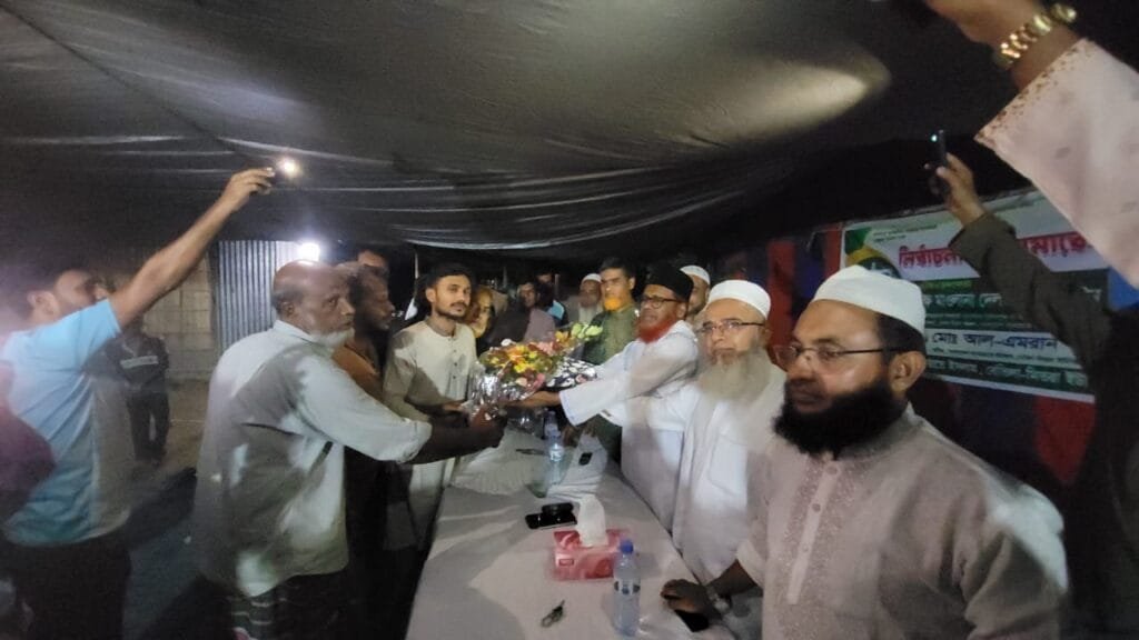 মানিকগঞ্জে বিএনপি থেকে দুইশত লোক জামায়াতে যোগদান