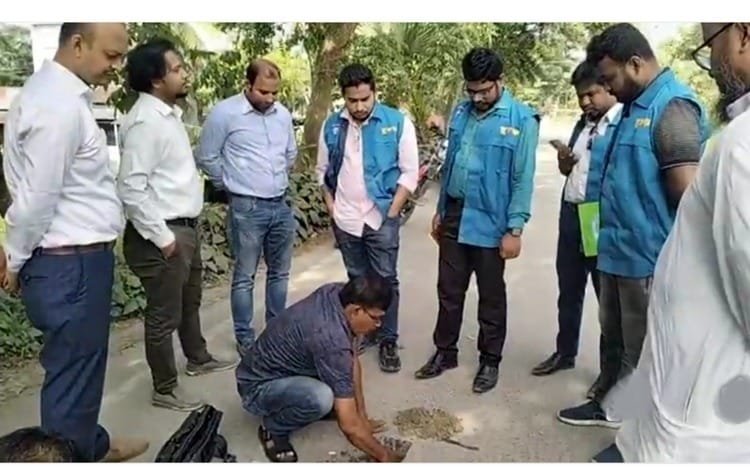 কৈয়া-রায়েরমহল সড়কের অনিয়ম তদন্তে মাঠে দুদক