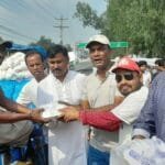 বেলকুচিতে যুবদলের প্রতিষ্ঠাবার্ষিকীতে খাবার বিতরণ