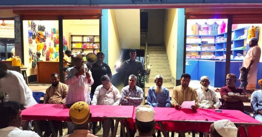 রামখানায় বিএনপির প্রাণবন্ত খুলি বৈঠক