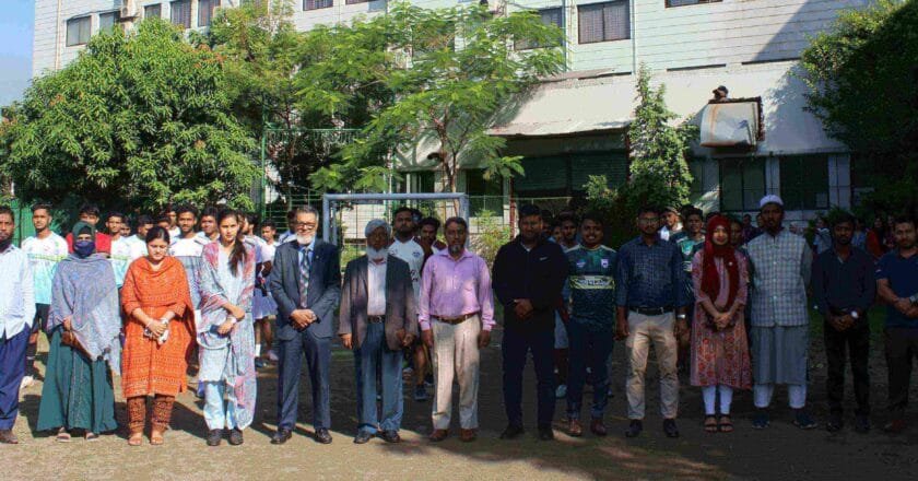 ইউআইটিএসে অন্তঃ বিভাগ ফুটবল টুর্নামেন্টের উদ্বোধন