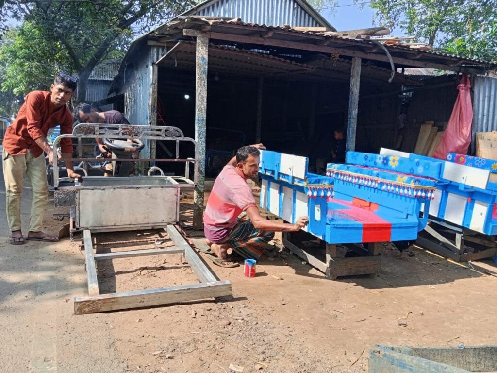 মিশু গাড়ির বডি তৈরিতে ভাগ্য বদল