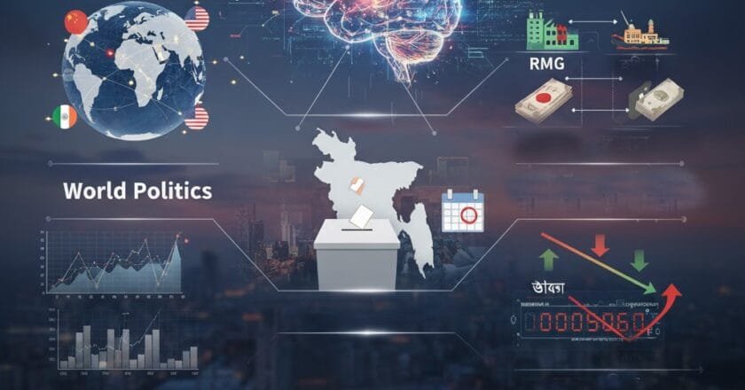 বিশ্ব রাজনীতি, নির্বাচন ও বাংলাদেশের অর্থনীতি : ভাবনার সময় এখনই