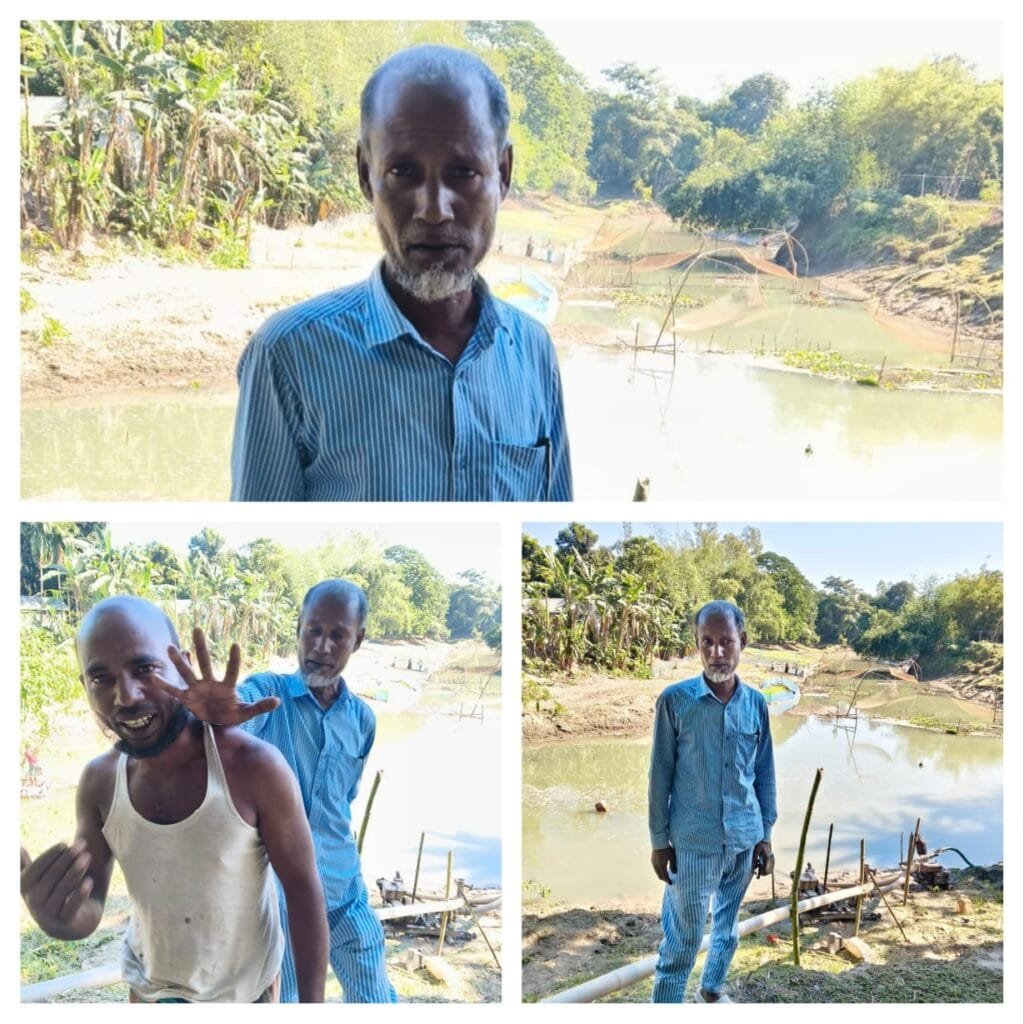 অবশেষে উপজেলা প্রশাসনের হস্তক্ষেপের পূর্বেই ড্রেজার সরিয়ে নিল বালু খেকো নজরুল