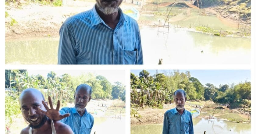 অবশেষে উপজেলা প্রশাসনের হস্তক্ষেপের পূর্বেই ড্রেজার সরিয়ে নিল বালু খেকো নজরুল