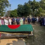 রাষ্ট্রীয় মর্যাদায় পানছড়ির বীর মুক্তিযোদ্ধা আজগর আলীর শেষ বিদায়