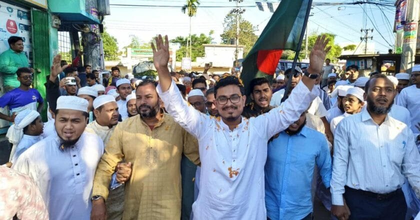 নিজ জেলা খাগড়াছড়িতে ডাকসু ভিপি সাদিক কায়েম