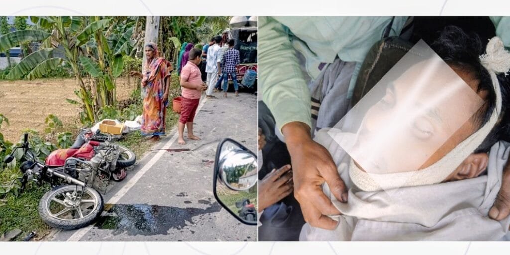 সোনাহাটে ভটভটি–মোটরসাইকেলের মুখোমুখি সংঘর্ষে প্রাণ হারালেন শাহিন