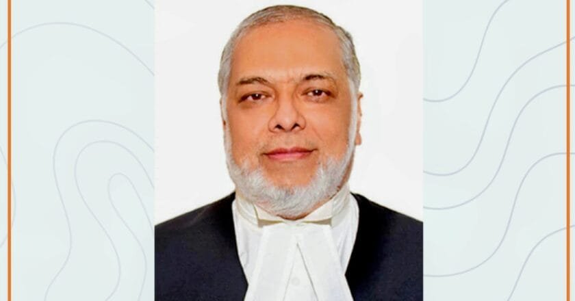 প্রধান বিচারপতি হিসেবে নিয়োগ পেলেন জুবায়ের রহমান চৌধুরী