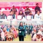 নাগেশ্বরীতে ঢাকা বিশ্ববিদ্যালয় শিক্ষার্থীদের শীতবস্ত্র বিতরণ