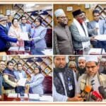 উৎসবমুখর পরিবেশে মানিকগঞ্জের ৩টি আসনে প্রার্থীদের মনোনয়নপত্র জমা