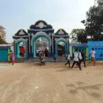 নওগাঁয় স্কুল মাঠ দখল করে বাণিজ্য মেলা; নেই প্রশাসনের অনুমতি