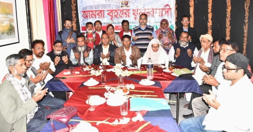 বৃহত্তর খুলনাবাসীর ৮১৬তম সভা:খালেদা জিয়ার রোগমুক্তি কামনা ও বিজয় দিবসে শ্রদ্ধা নিবেদনের সিদ্ধান্ত