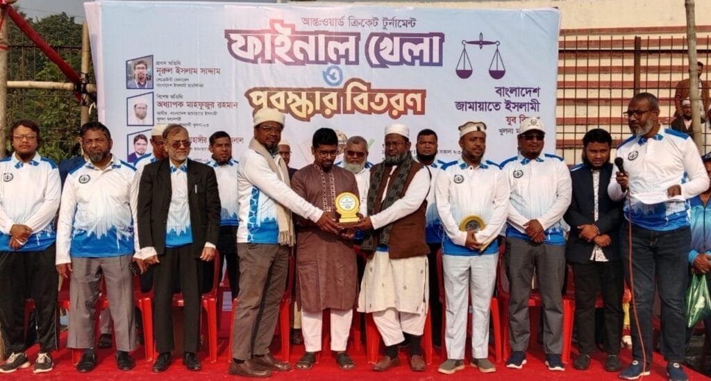 খুলনায় আন্তঃওয়ার্ড ক্রিকেট টুর্নামেন্টে ৯ নং ওয়ার্ডের দাপুটে জয়