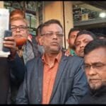 ইনকিলাব মঞ্চের ওসমান হাদি ও বিএনপির এরশাদ উল্লাকে গুলির প্রতিবাদে নাগেশ্বরীতে বিএনপির বিক্ষোভ‎