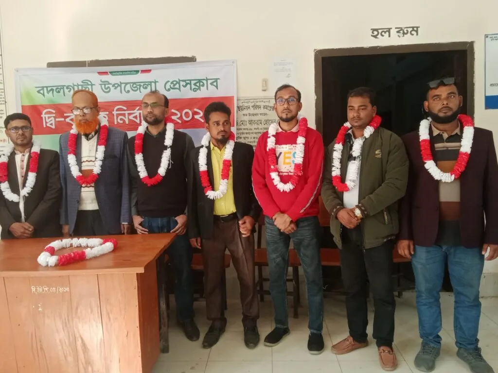 বদলগাছী উপজেলা প্রেসক্লাবের সভাপতি ফেরদৌস ও সম্পাদক শহীদুল