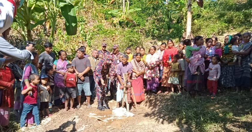 সীমান্ত নজরদারীর পাশাপাশি পানছড়িতে ৩ বিজিবির জনকল্যাণমূলক কাজ চলমান