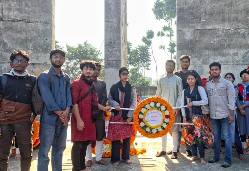 বিজয় দিবসে শহীদদের প্রতি শ্রদ্ধা জানাল বেরোবি প্রেসক্লাব